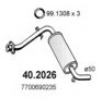 RENAU 7700690235 Front Silencer